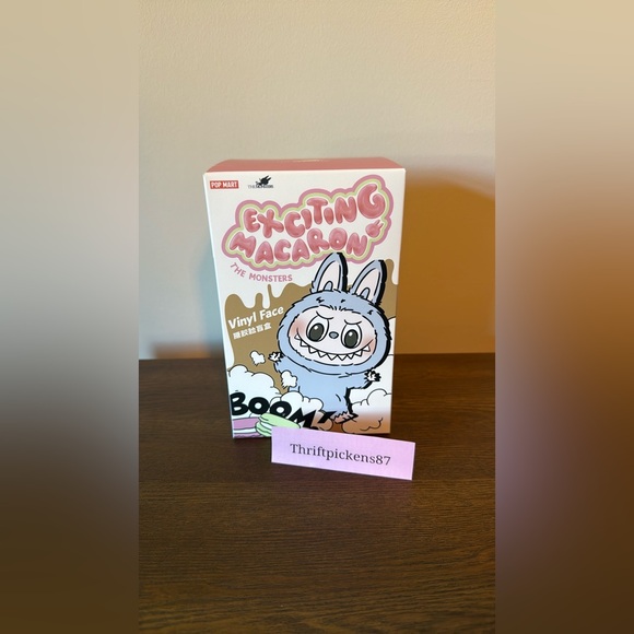 Labubu The Monsters - Exciting Macaron Vinyl Face - Toffee